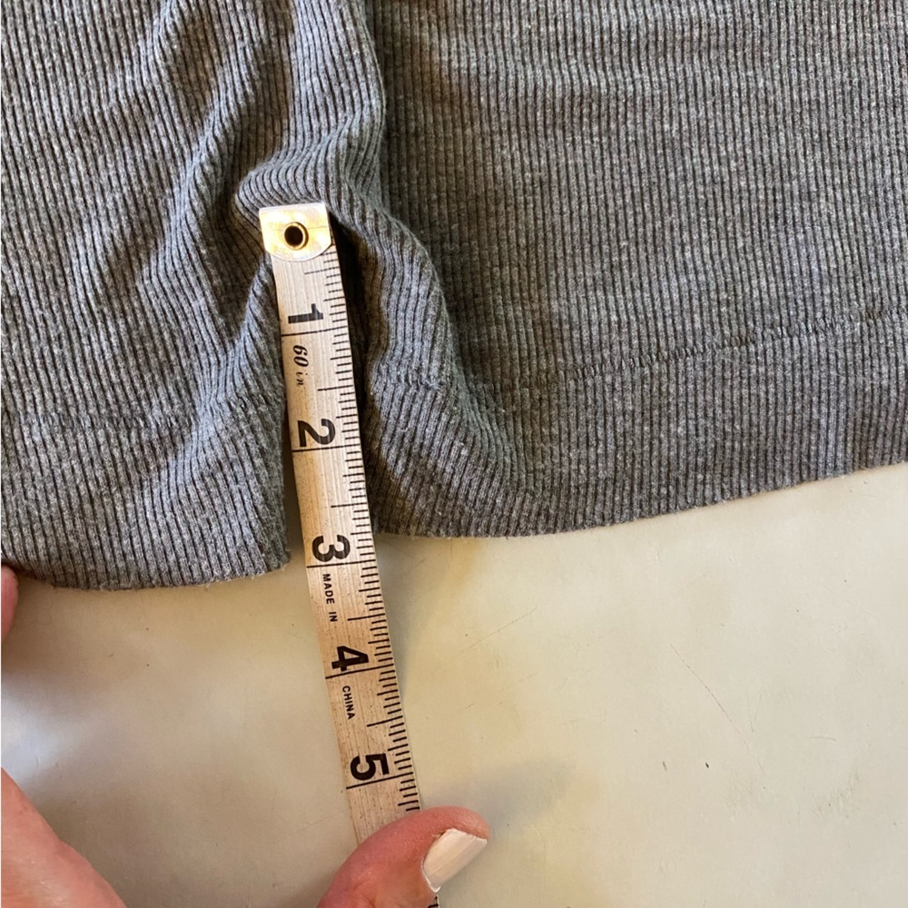 Skims Soft Lounge Button Up Henley Onesie Womens Plus Size 3X Heathered Grey LS - Picture 15 of 16